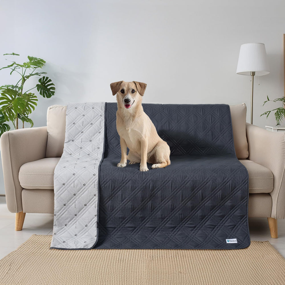 PetAmi machine washable dog blanket ready for quick cleaning