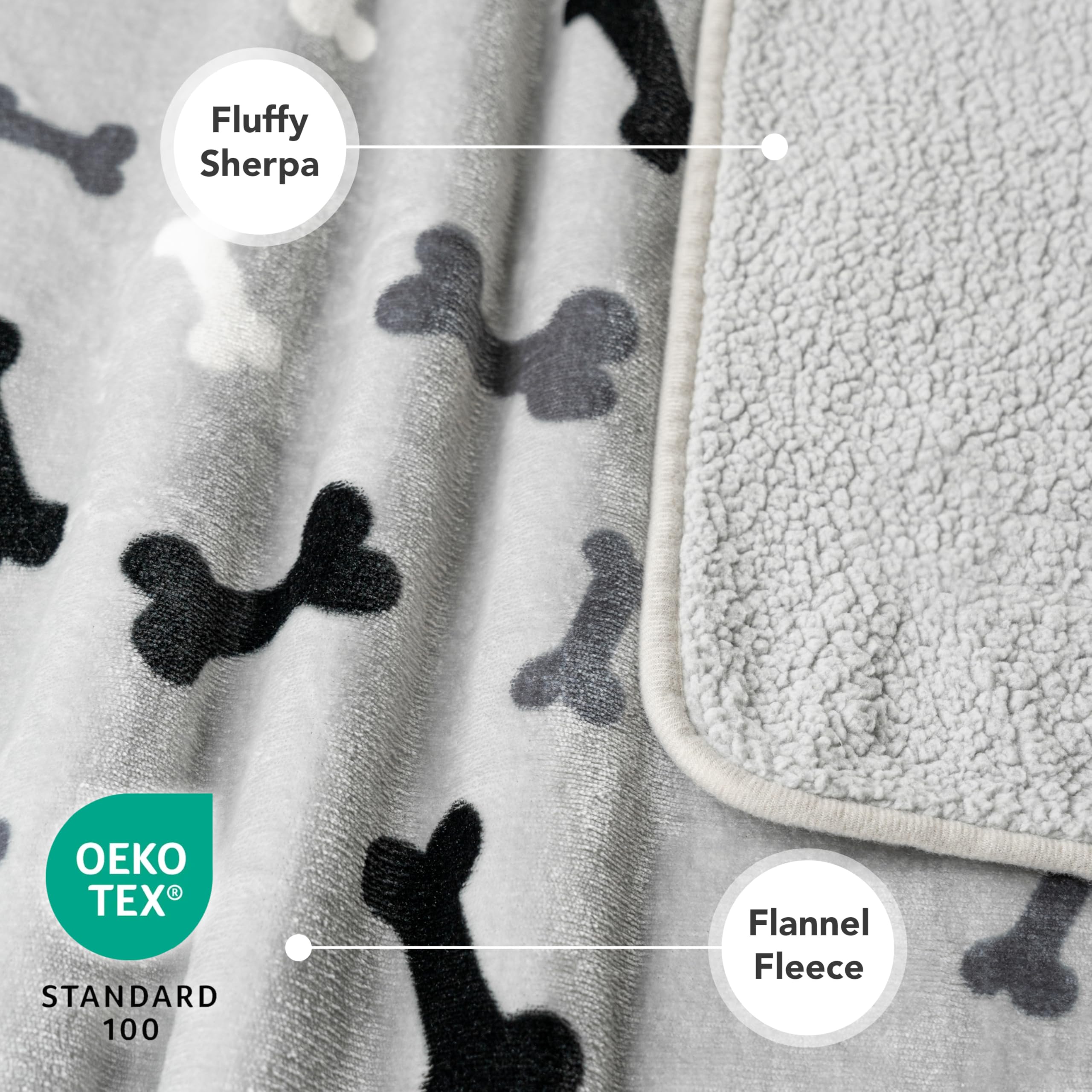 PetAmi machine-washable blanket cleans easily and stays soft after washing.