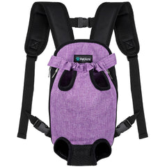 PetAmi mochila portadora para perro, diseño frontal para paseos cómodos.