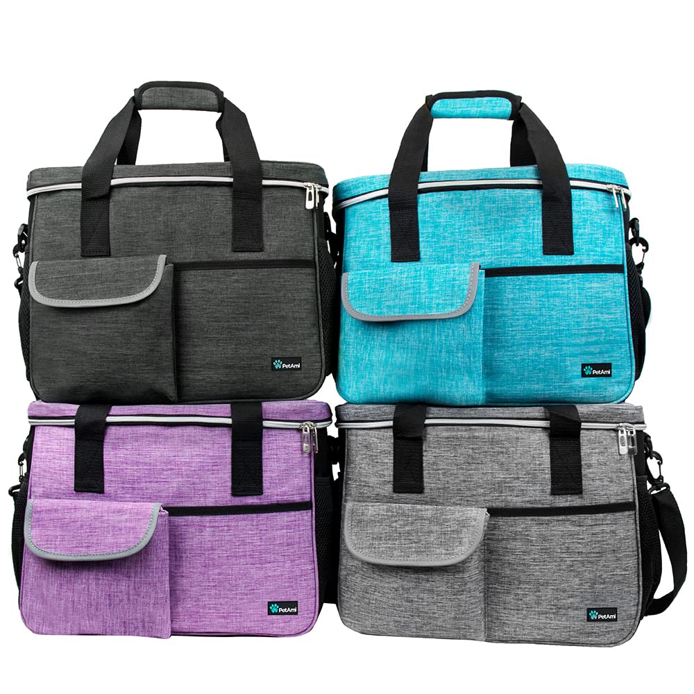 PetAmi multi-pocket design keeps treats, leashes, and toys neatly packed