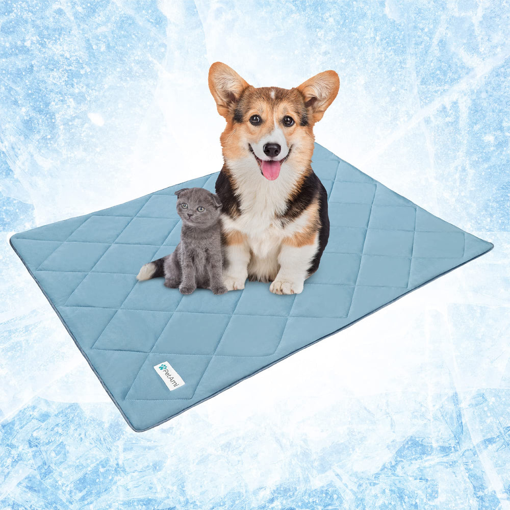 PetAmi Premium Cooling Dog Blanket durable-material emphasizes long-lasting lightweight construction
