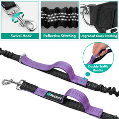 PetAmi Reflective Pockets high-visibility storage for safe night walks.