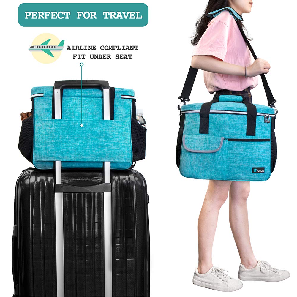 PetAmi water-repellent oxford polyester protects gear on outdoor adventures.