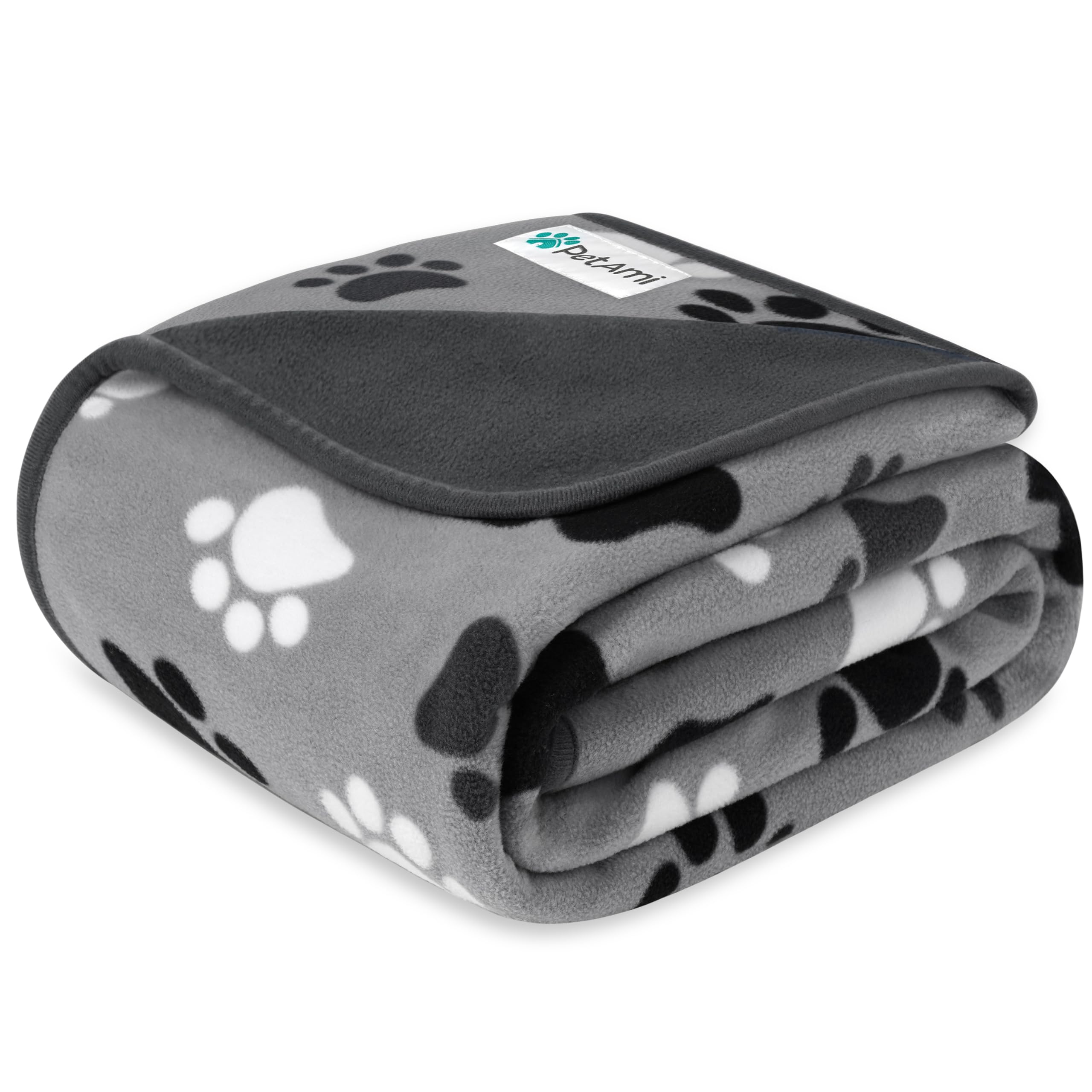 PetAmi waterproof pet blanket main cover protects furniture from spills.