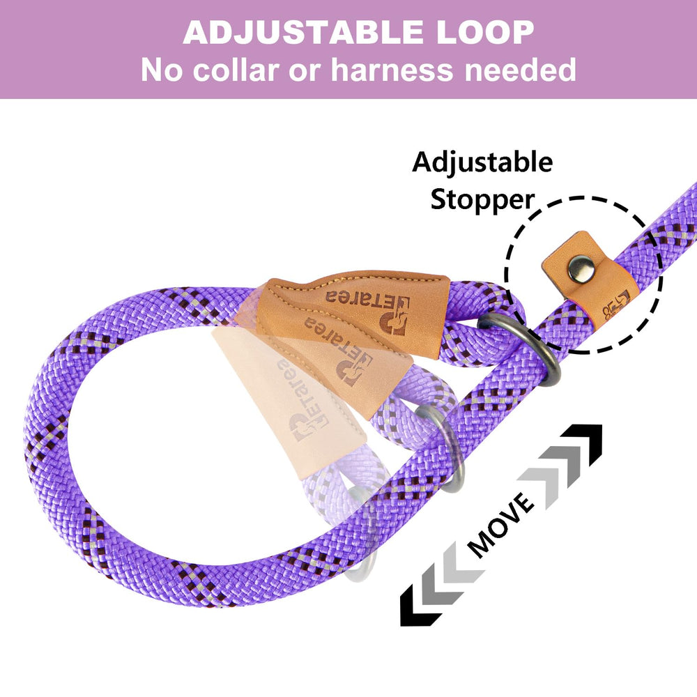 Petarea durable mountain rope leash highlights rugged construction for tough sessions