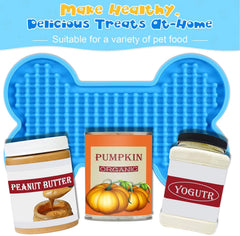 Petbank Lick Mat texture pattern promotes slow feeding and reward-based engagement.