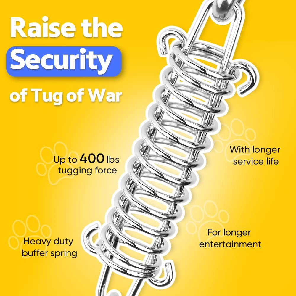 Petbobi Bungee Toy 16ft rope enables versatile training and resistance challenges.