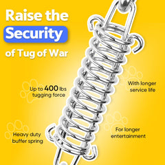 Petbobi Bungee Toy 16ft rope enables versatile training and resistance challenges.