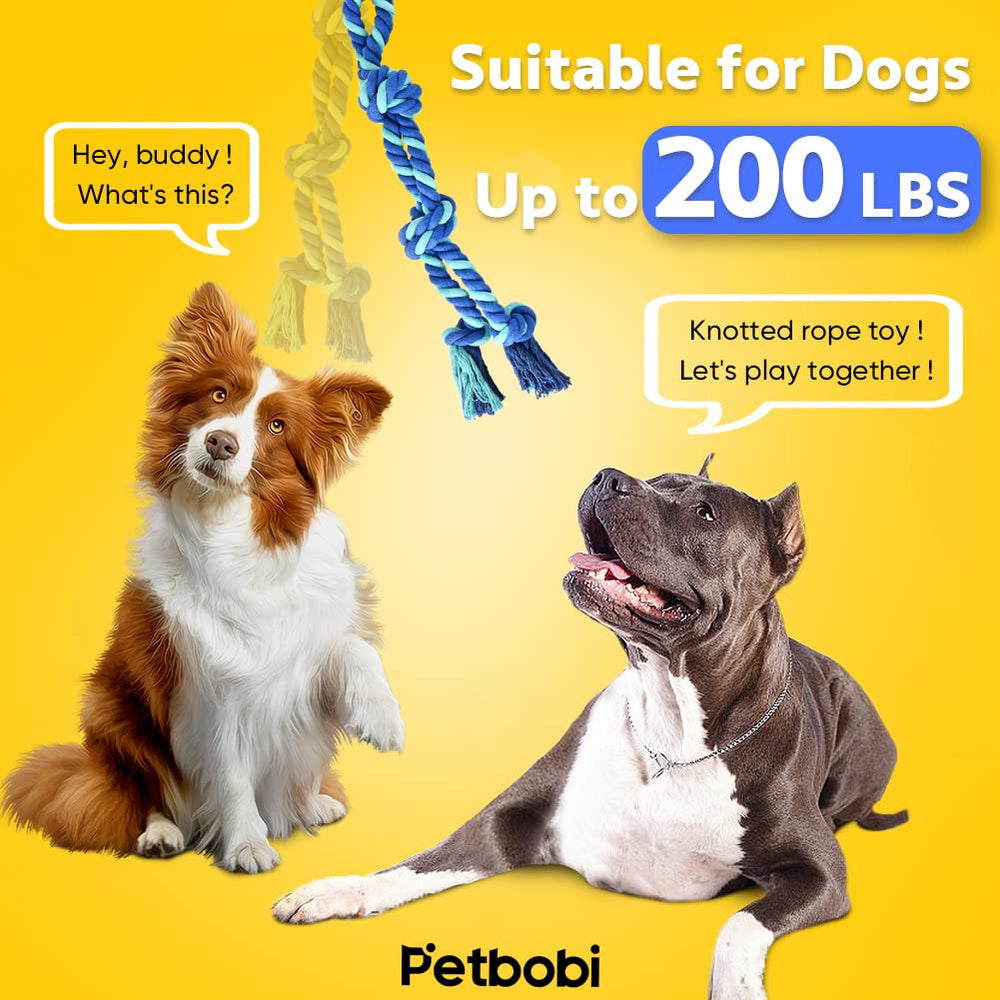 Petbobi Bungee Toy weather-resistant and rust-proof for all-season outdoor use.