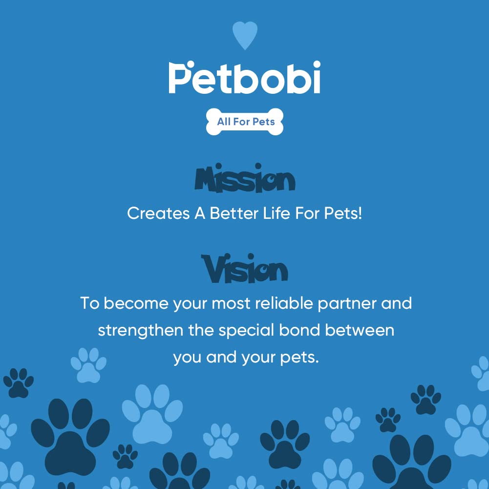 Petbobi yard-park-camping tie-out in blue for 30-120 lb dogs