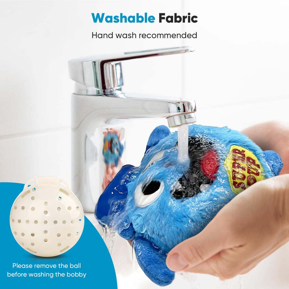 Petbobi toy arrives with four batteries for immediate play.