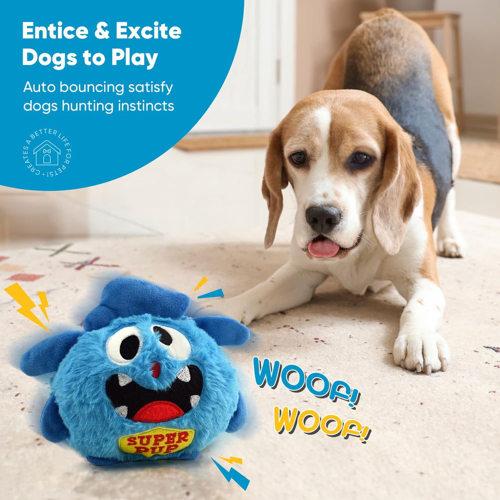 Petbobi toy features bouncing mechanism that encourages active chasing.