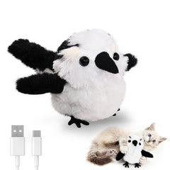 Petbobi flapping bird toy wings in action for engaging indoor play