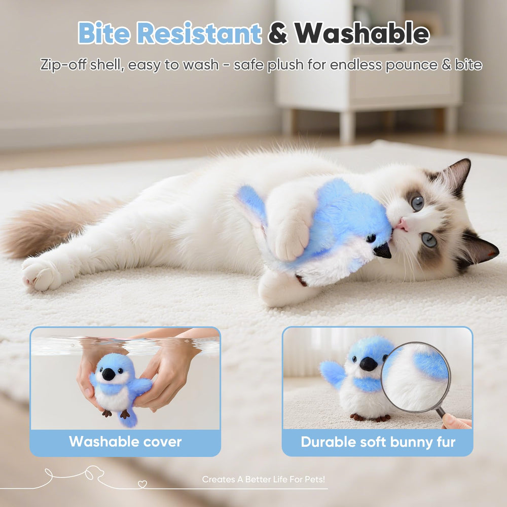 Petbobi Flappy Bird Toy motion-activated feature encourages spontaneous solo play