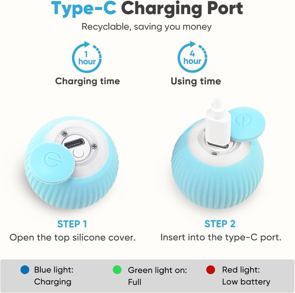 Petbobi quiet ultrasonic motor keeps playtime peaceful and distraction-free.