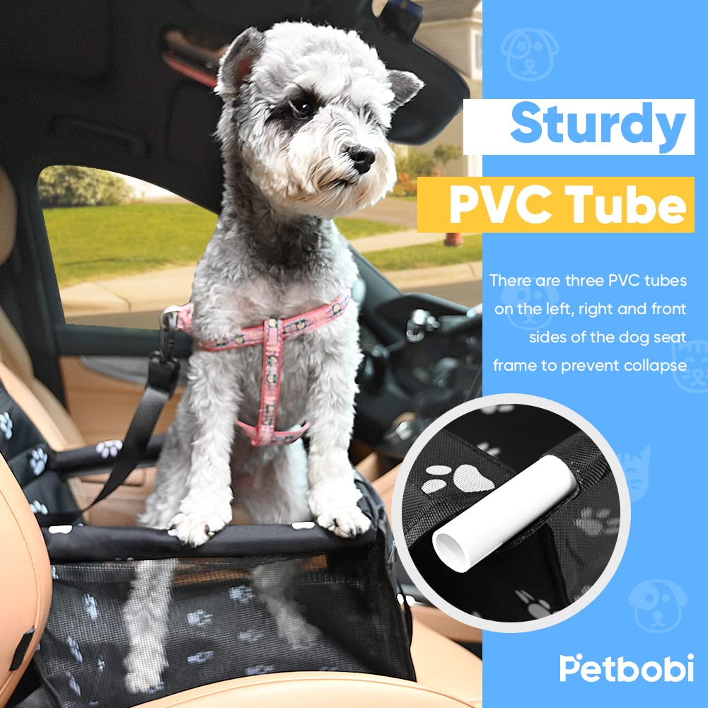 Petbobi reinforce car booster seat seat back strap enhances anchoring for safer rides.