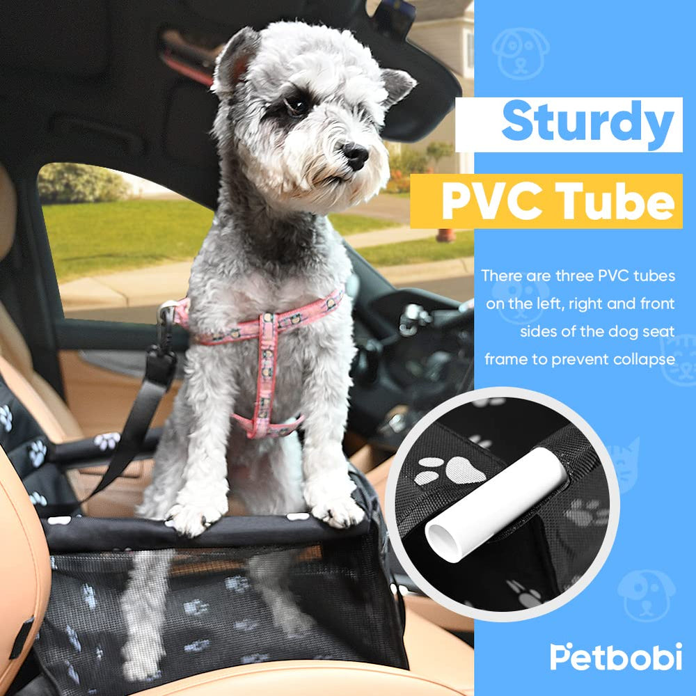 Petbobi reinforce car booster seat seat back strap enhances anchoring for safer rides.