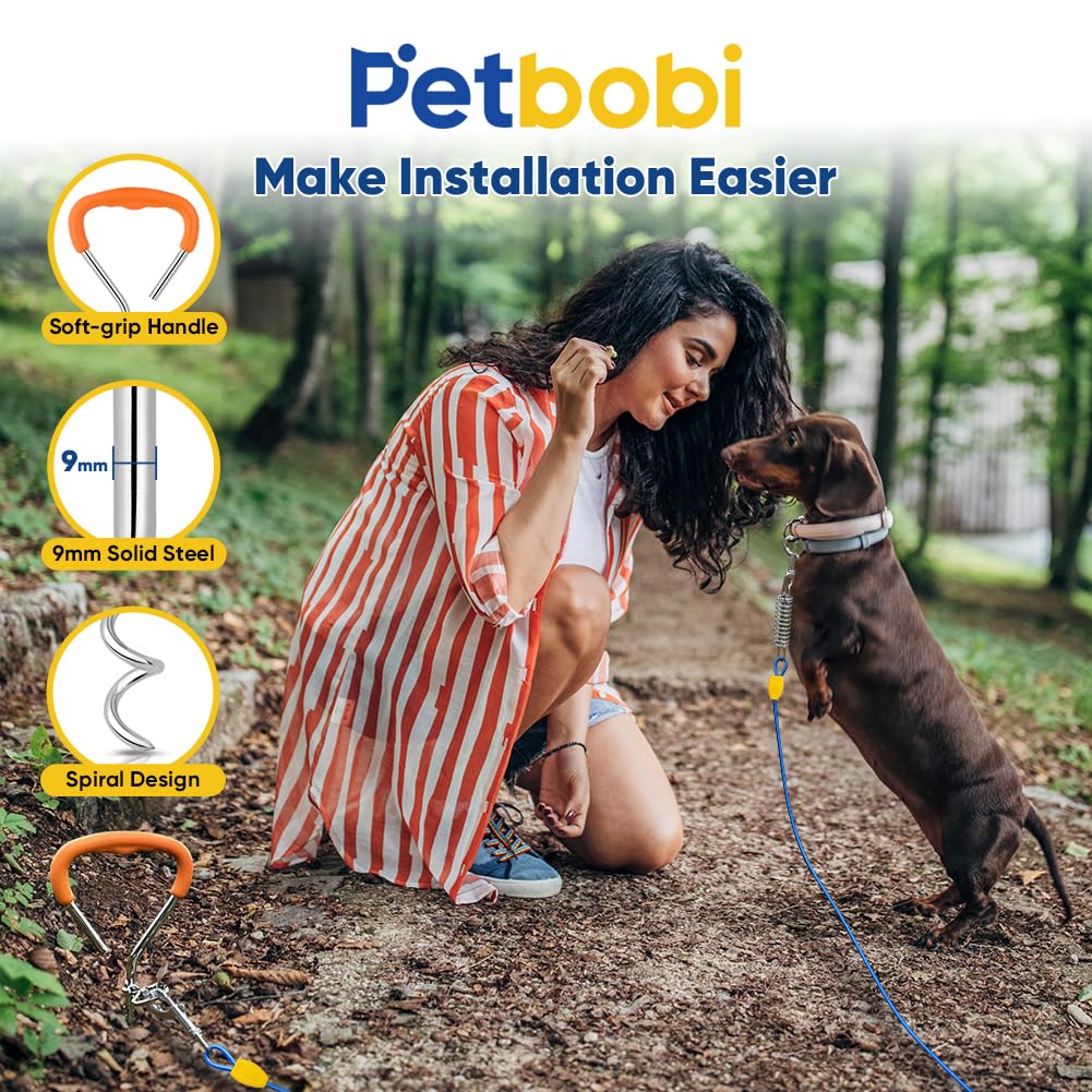 Petbobi 5-inch spring buffer absorbs shocks during play.
