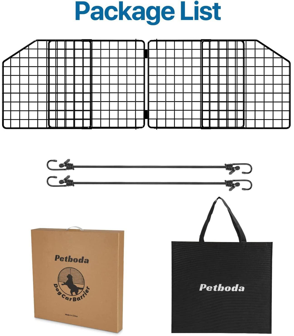 Petboda barrier comes with a compact carry bag for travel.