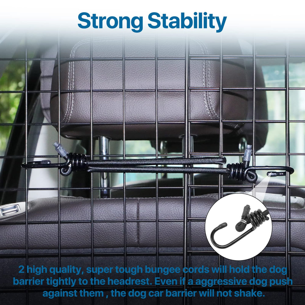 Petboda barrier extended to 62 inches for universal SUV fit.