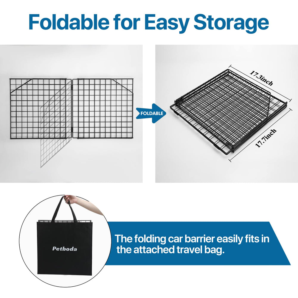 Petboda barrier side panels provide flexible width adjustment.