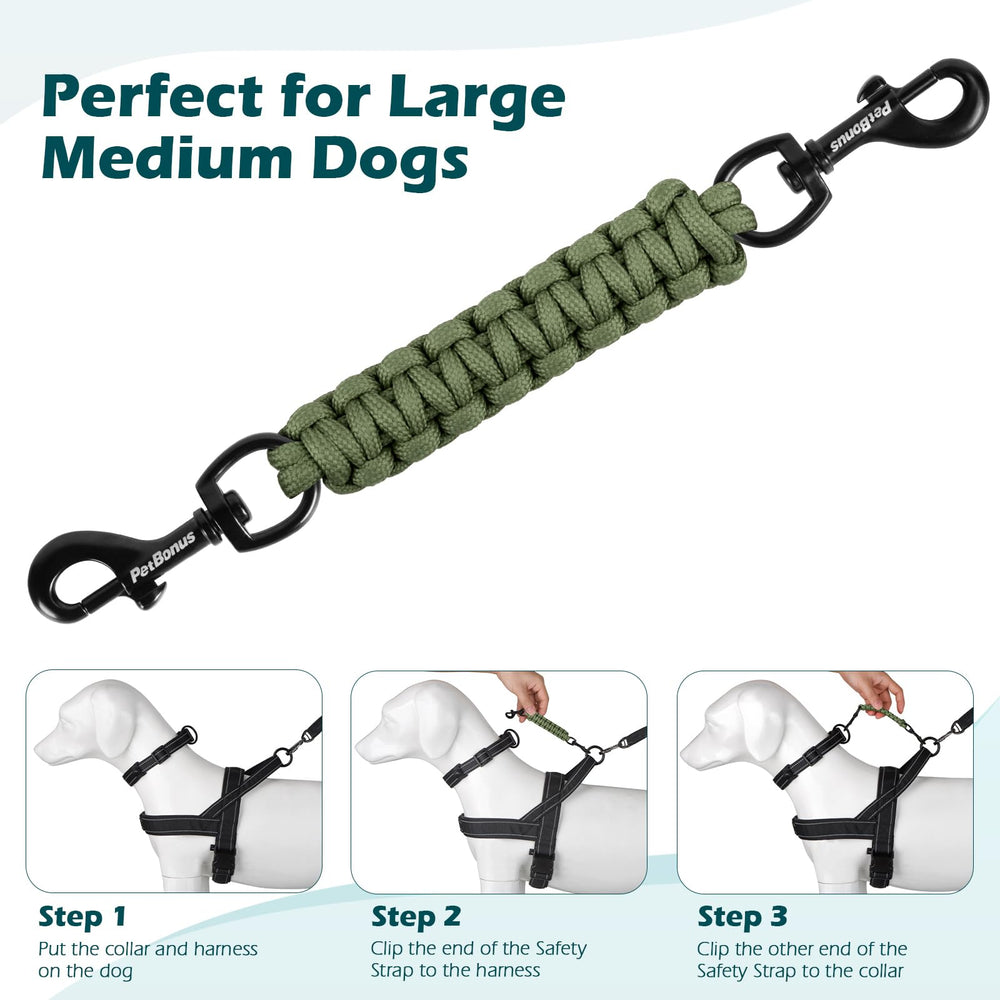 PetBonus handmade-stitching closeup emphasizes craftsmanship in every backup clip