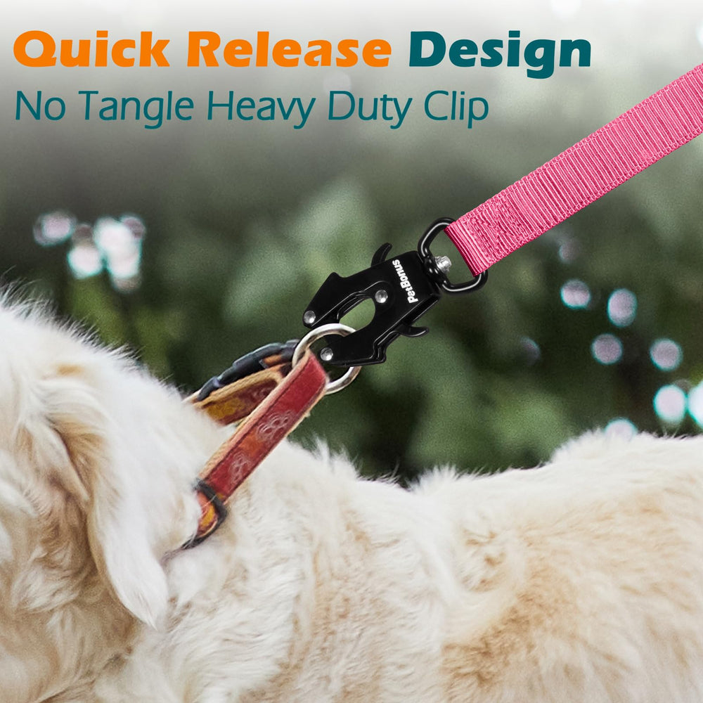 PetBonus heavy-duty tactical dog leash padded-handles provide comfortable grip for long walks and training sessions.