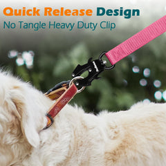 PetBonus heavy-duty tactical dog leash padded-handles provide comfortable grip for long walks and training sessions.