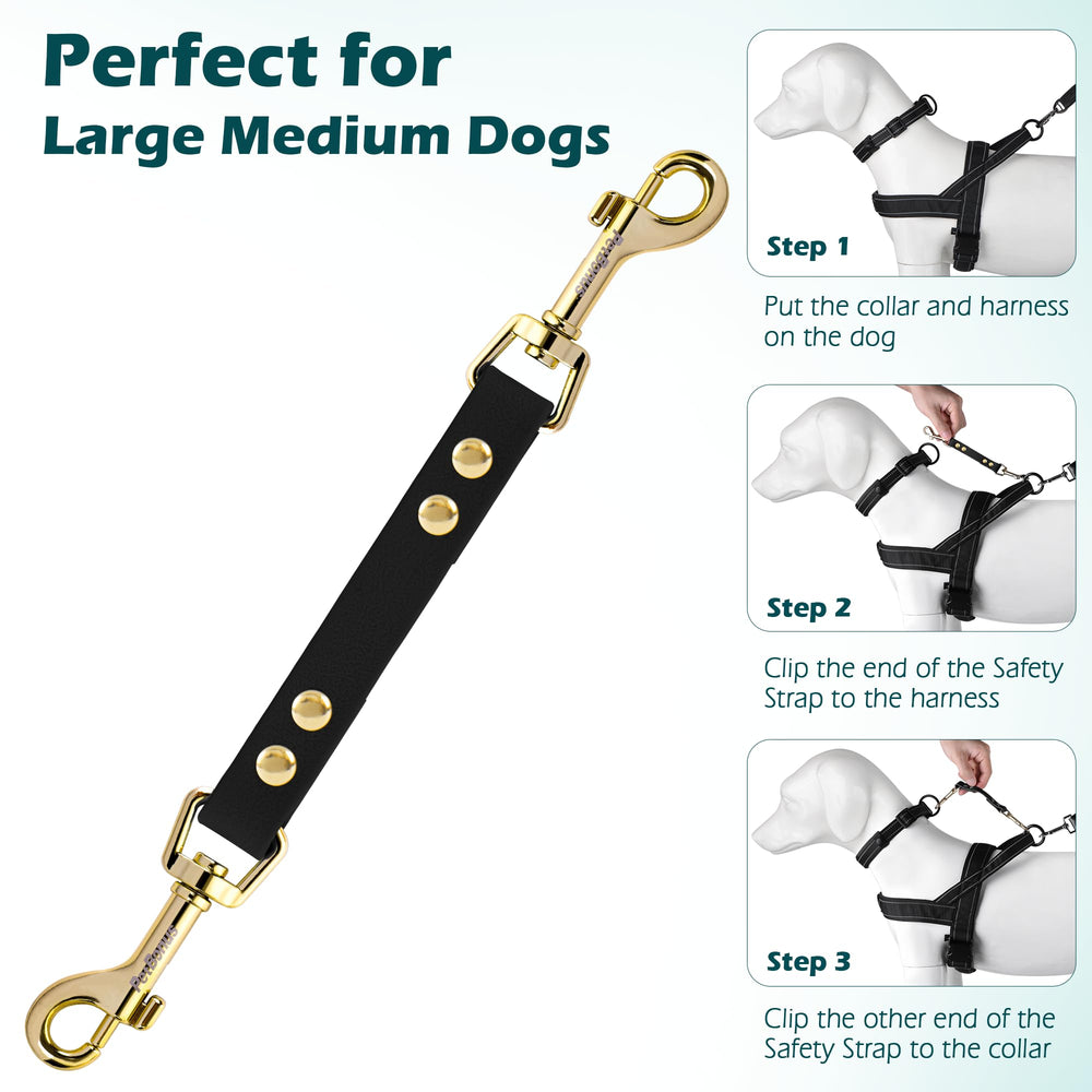 PetBonus puppy training use clip preventing escapes during walks.