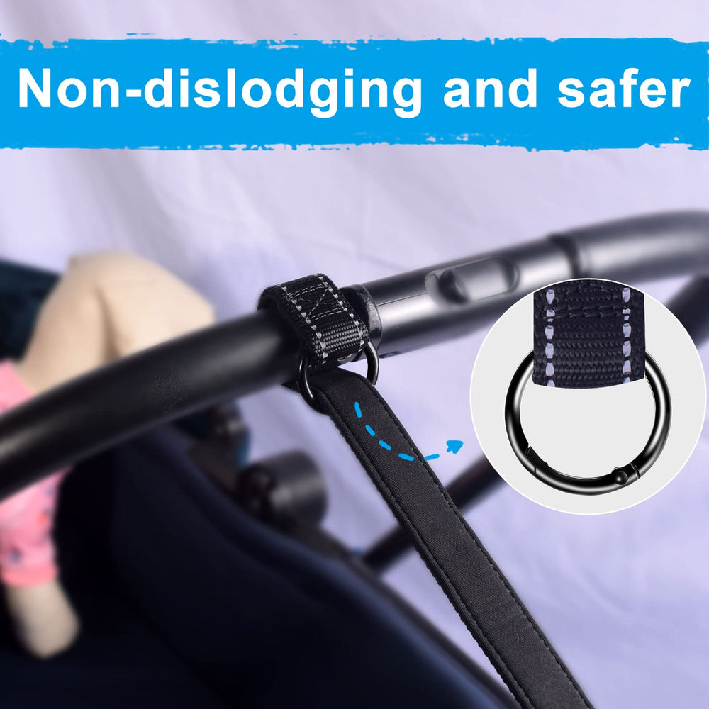 PetBonus reflective-stitching-wrist-strap improves night visibility for safer strolls.