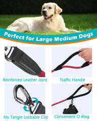 PetBonus rope leash lockable clasp and swivel in action for tangle-free training sessions