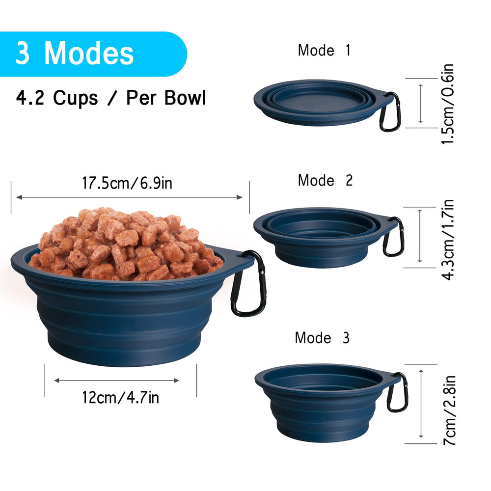PetBonus tazón colapsable para gato, portátil y cómodo de usar