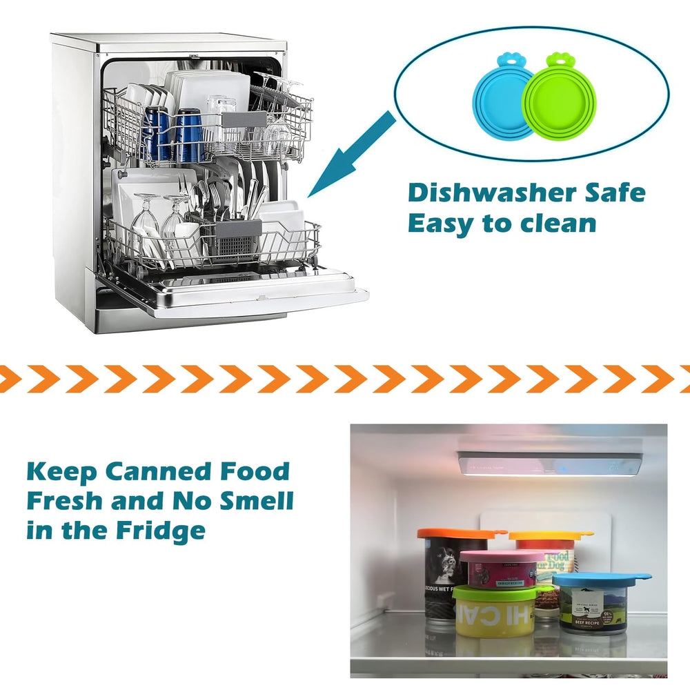 PetBonus two-pack with blue and green lids offers color-coded storage options.