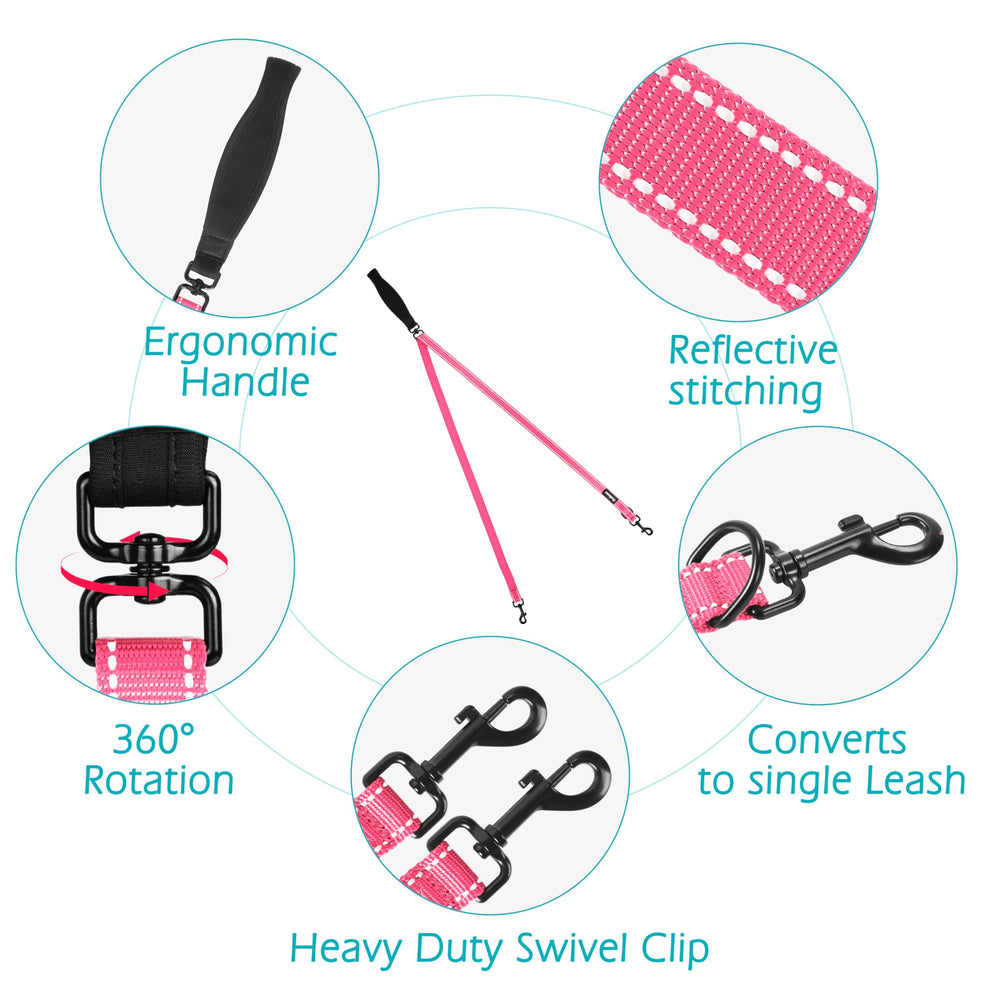 PetBonus leash soft-handle close-up promises comfortable grip during long walks and training sessions.