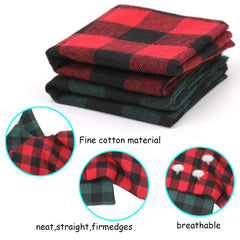 Petbuy dog bandana pack display shows coordinated holiday outfits