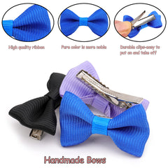 Petbuy handmade ribbon bows closeup showing delicate detail and durability