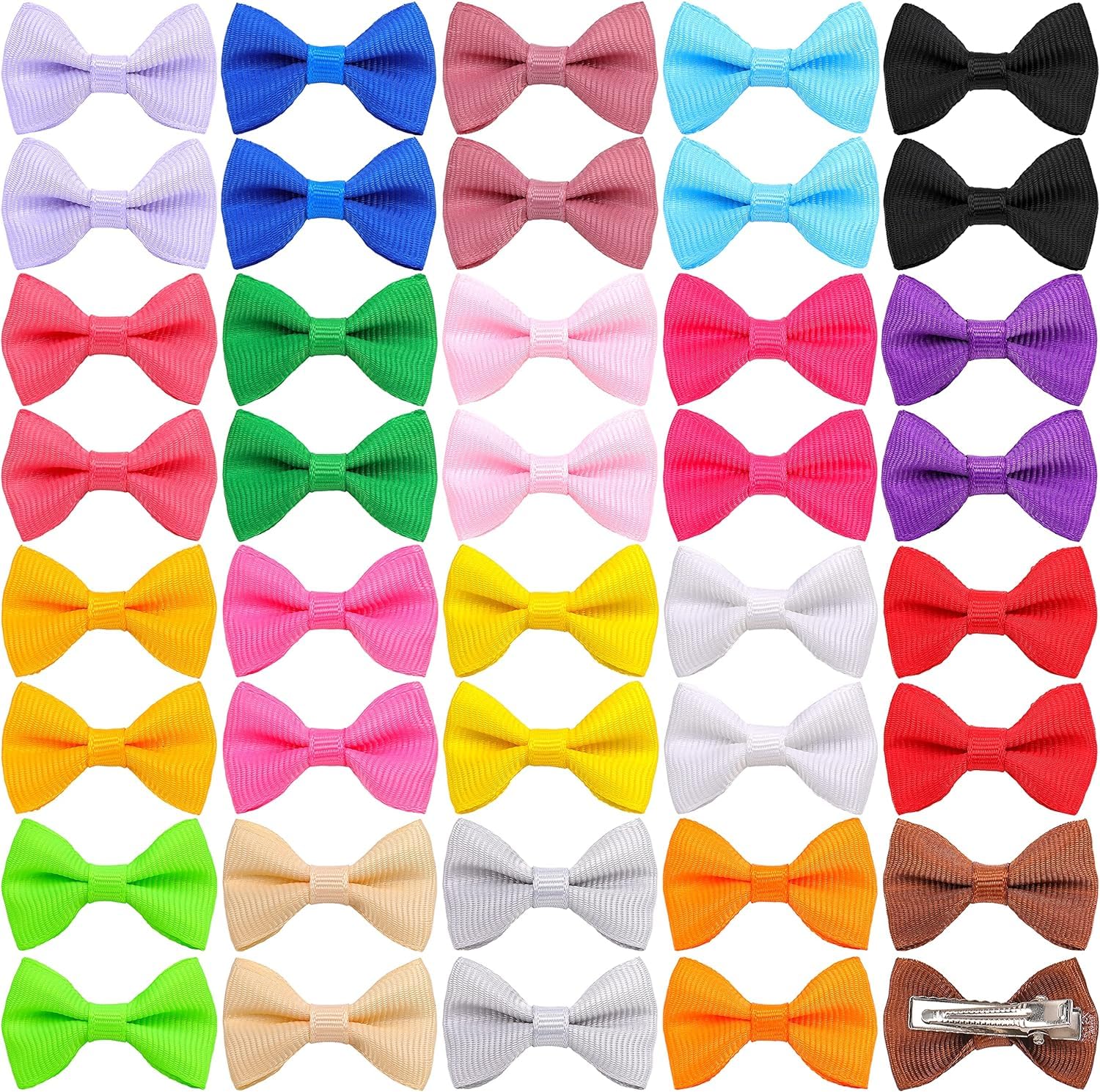 Petbuy pet accessory packaging showing 40 bows in a tidy set