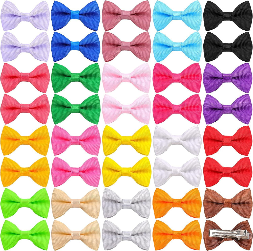Petbuy pet accessory packaging showing 40 bows in a tidy set