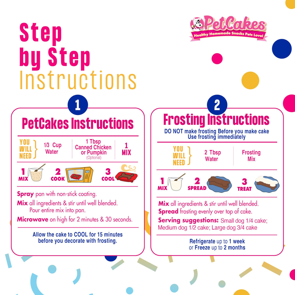 PetCakes vet-approved badge image signals trusted pet-safe formulation