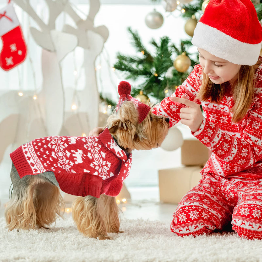 PETCARE Christmas dog scarf adds warmth and seasonal flair