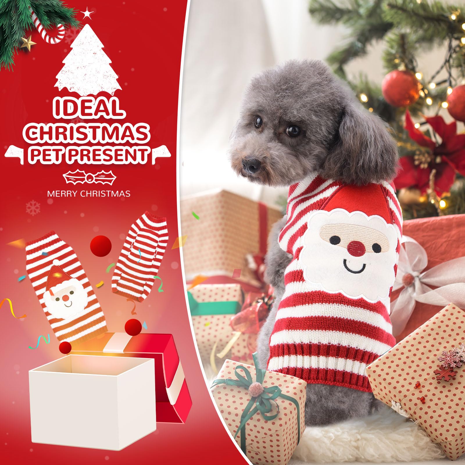 PETCARE dog sweater size chart reference helps find a great fit