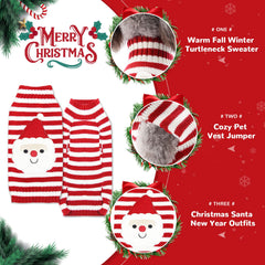PETCARE dog sweater stretchy neck opening allows easy on and off