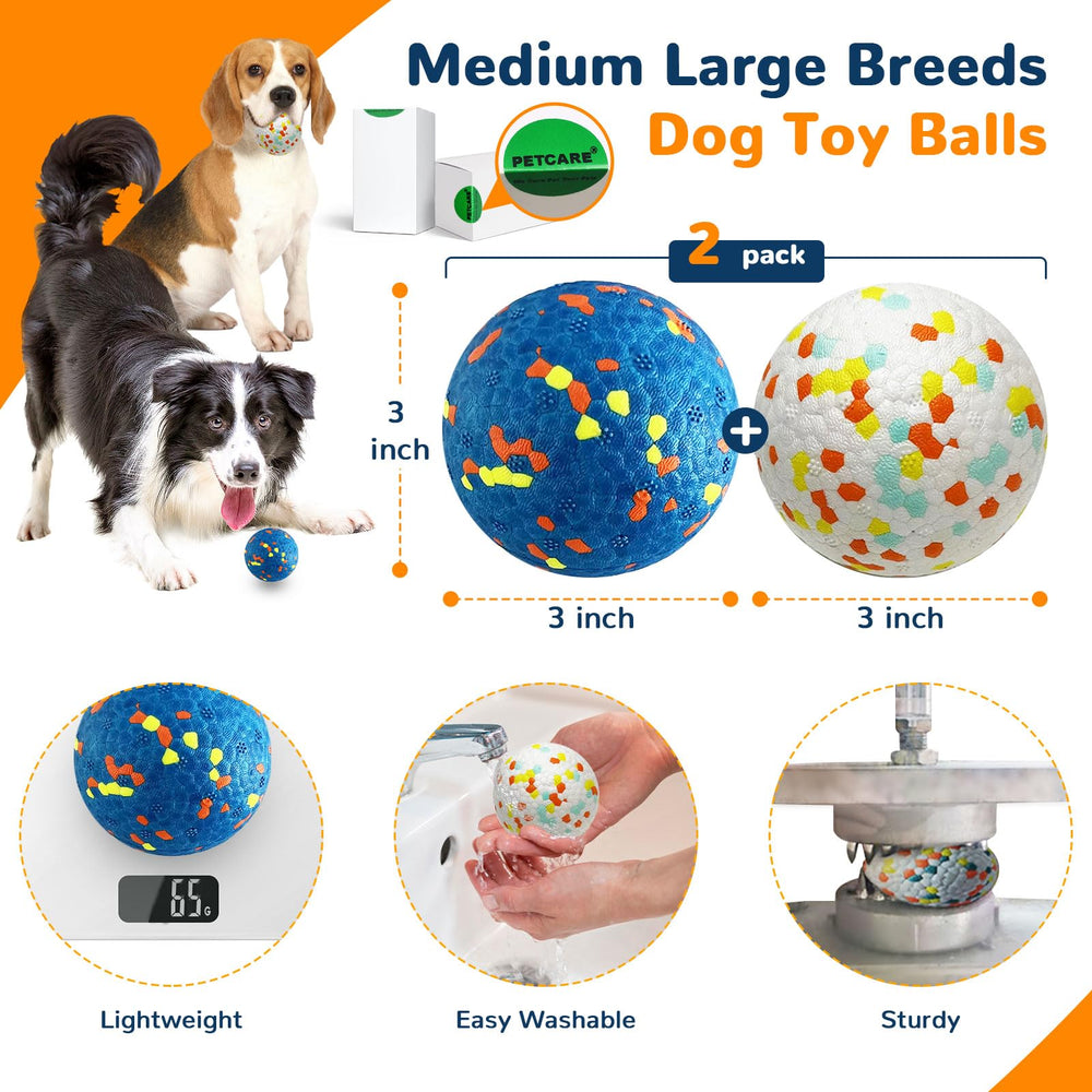 Petcare indoor-outdoor ball for training and anxiety relief