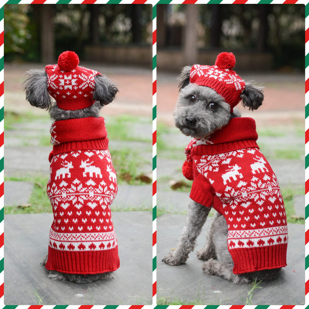 PETCARE machine washable dog sweater stays clean for next season