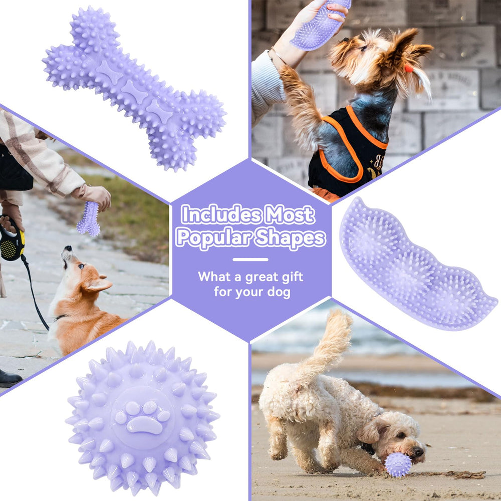 Petcare puppy toy bone-form satisfies chewing urge during teething