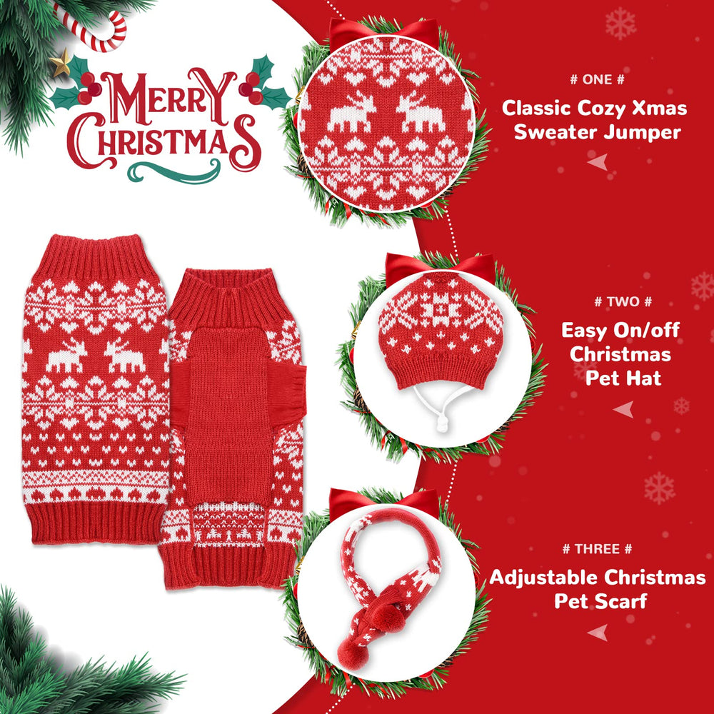 PETCARE small medium dog and cat outfit set for festive occasions