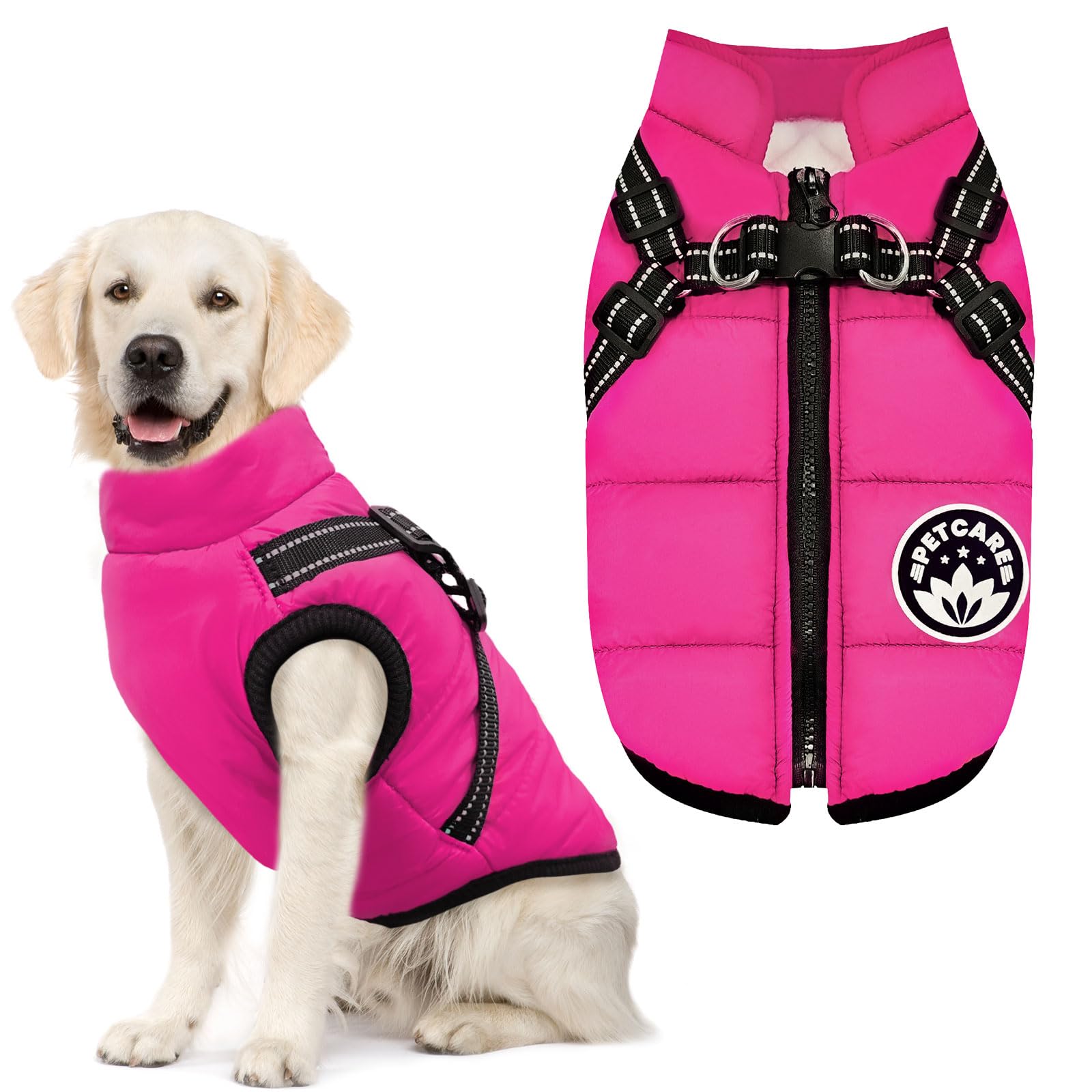 Petcare soft fleece inner layer visible, delivering extra cozy warmth.