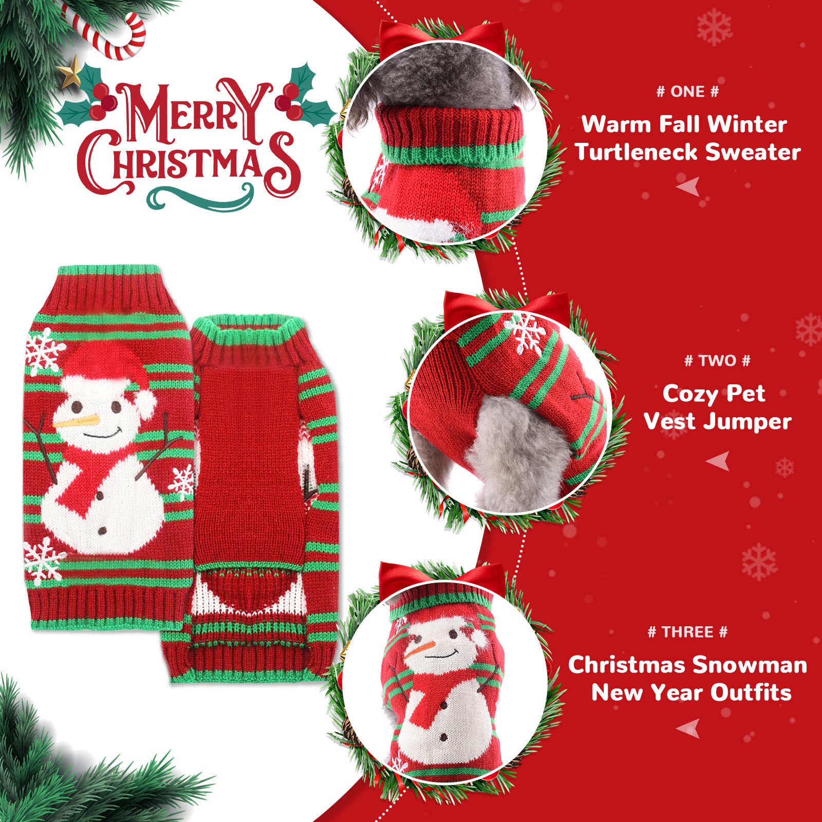 Petcare Soft-knit Fabric Dog Sweater shows breathable, lightweight warmth for all-day wear.