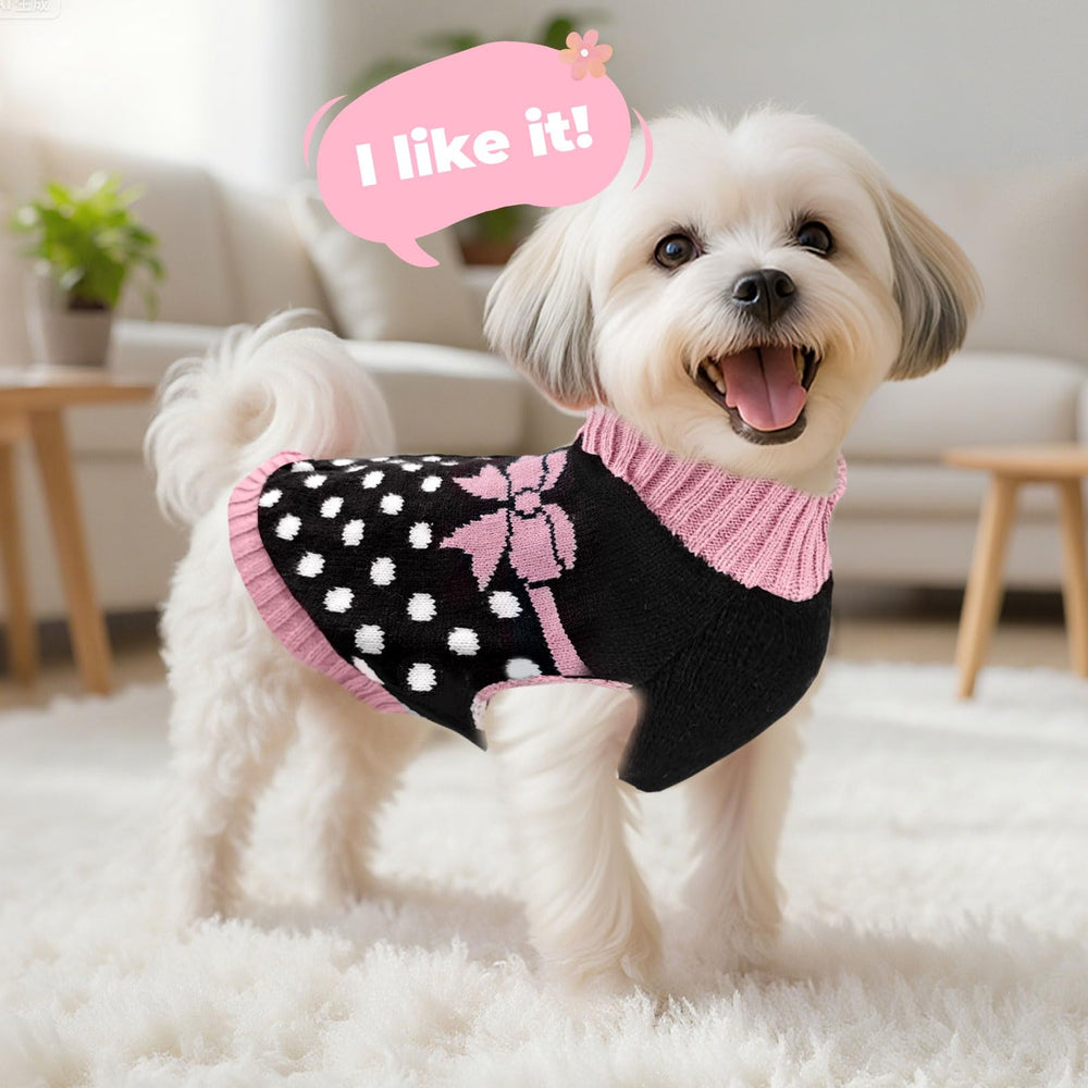 Petcare Warm Knit Dog Sweater soft fabric delivering snug warmth during chilly days