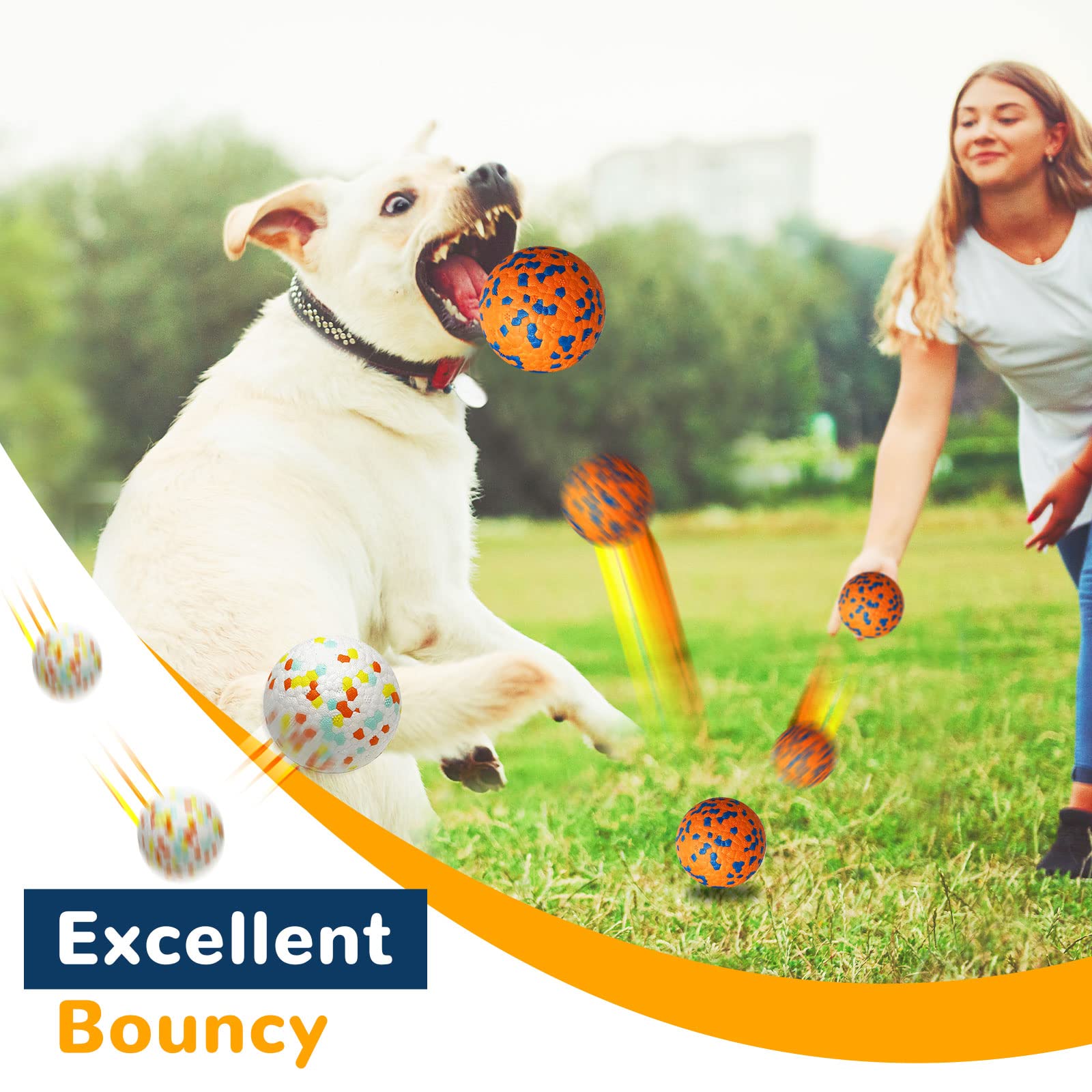 Petcare water-floating dog ball for pool fetch and splashy fun